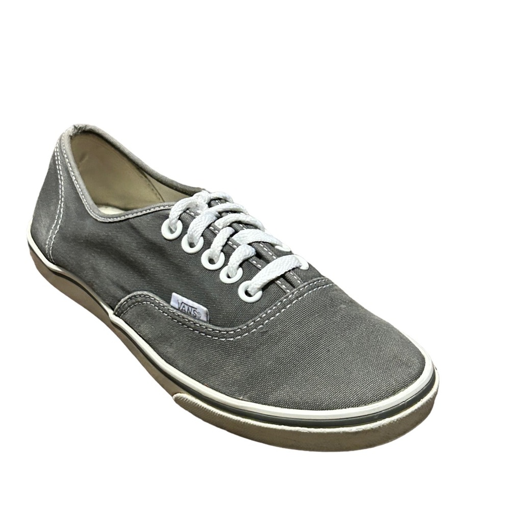 VANS Gray Unisex Lace Up Comfortable Sneaker Lifestyle Everyday Shoe-Size 7.5 - Picture 14 of 14